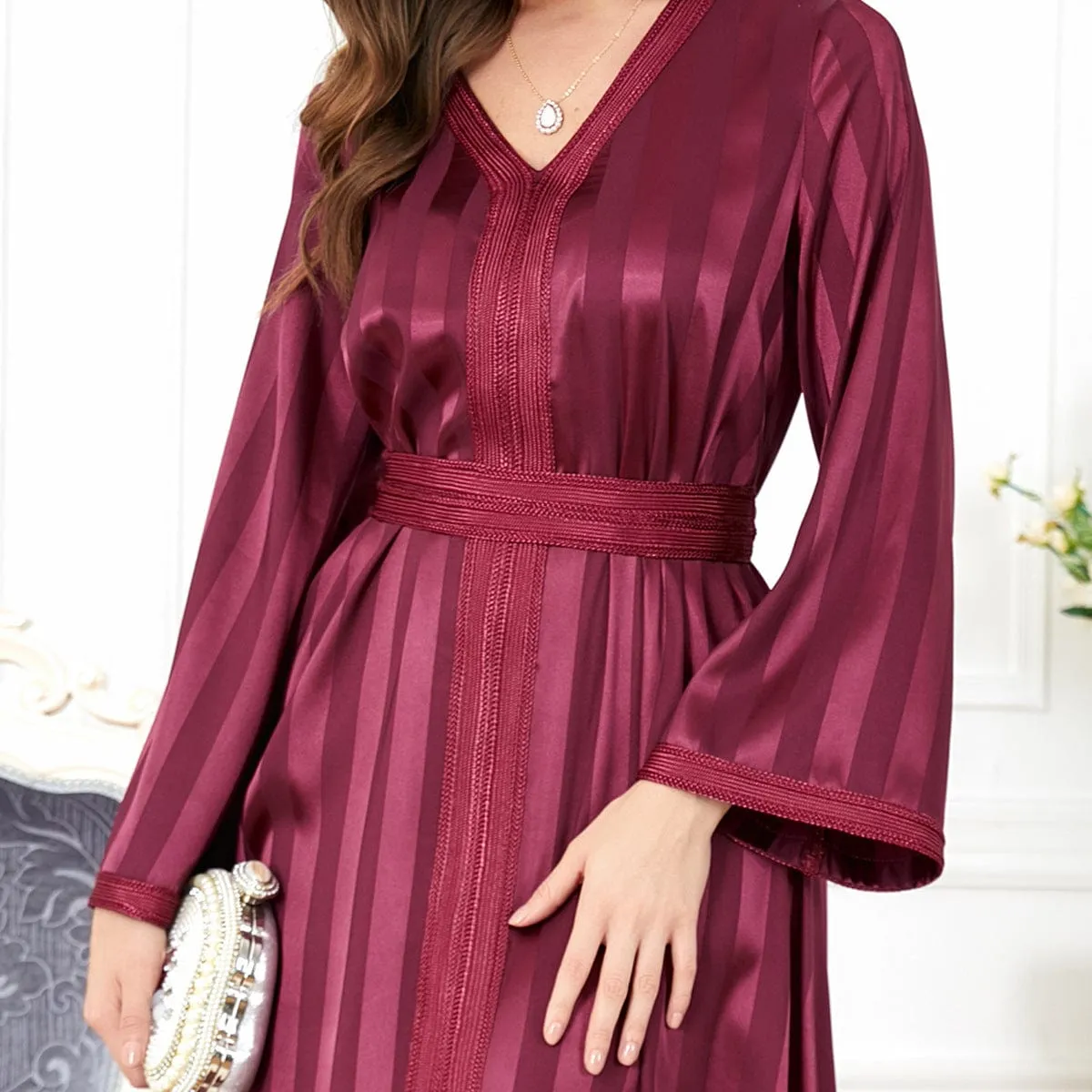 🌟 Long Sleeved European And American Women's Dress - Chic Elegance 🌟