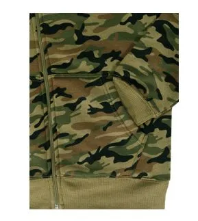 16Sixty Camouflage Boys Clothing Zip Up Long Sleeve Hoodie All Sizes