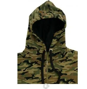 16Sixty Camouflage Boys Clothing Zip Up Long Sleeve Hoodie All Sizes