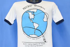 80s Thermal Dynamics Corp West Lebanon Ringer t-shirt Small