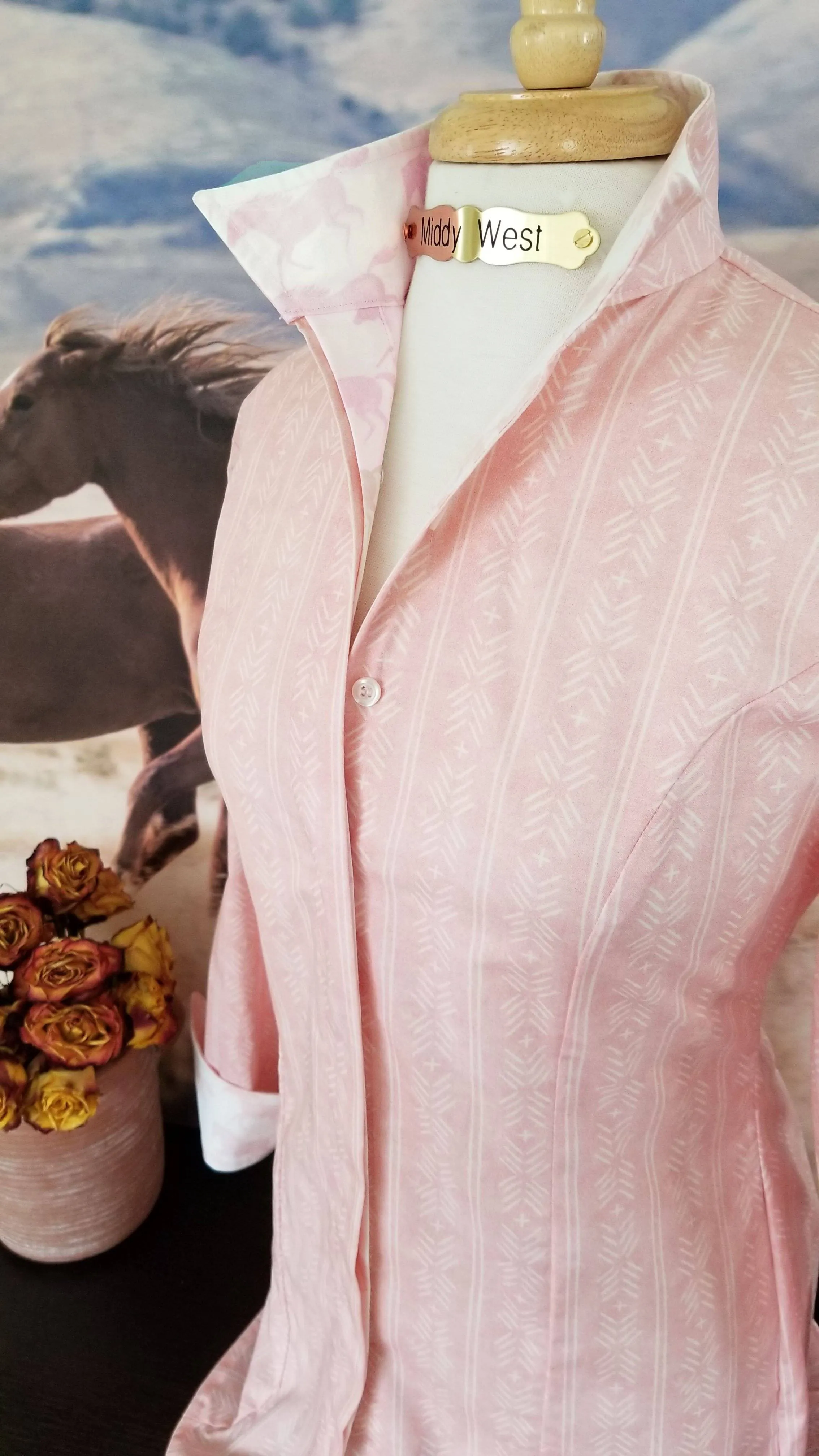 ADELINE TUNIC IN ROSE
