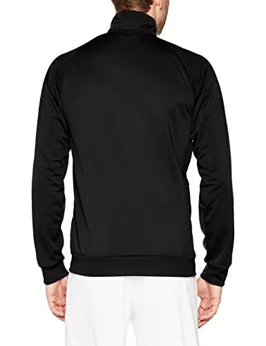 Adidas CE9053 Core 18 Polyester Jacket - Black/White, Large