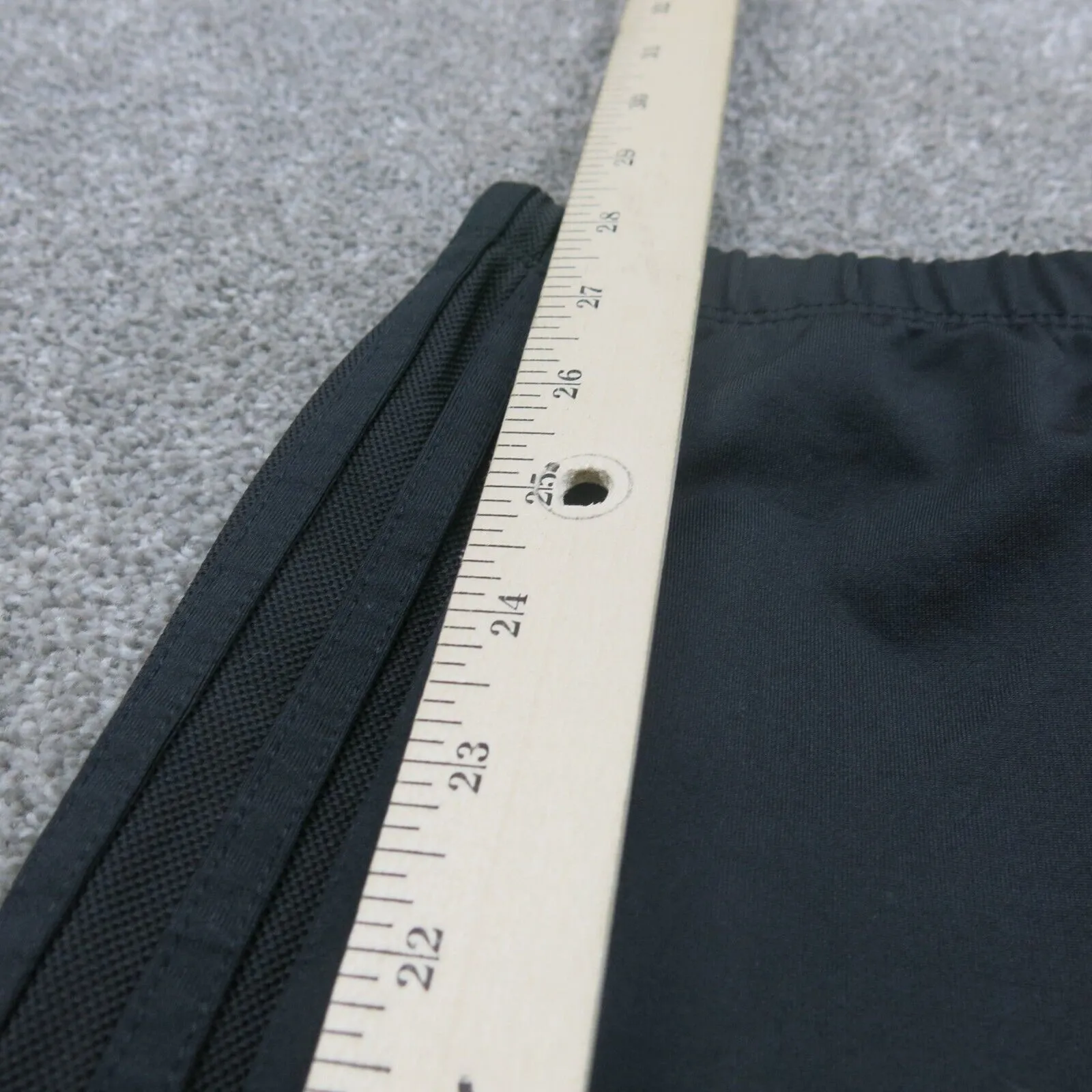 Adidas Track Pants Youth Boys Small S Black Activewear Running Jogging Pants