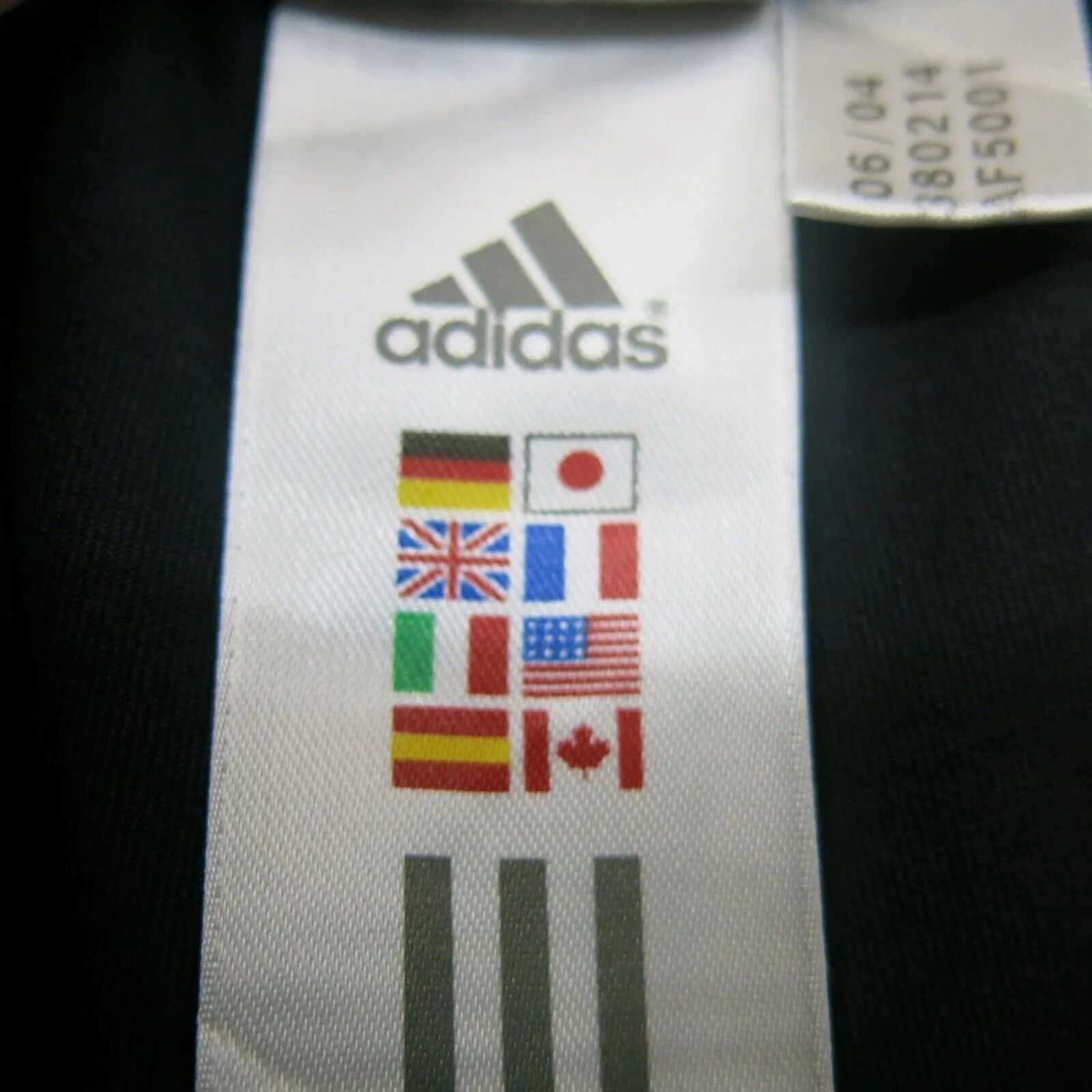 Adidas Track Pants Youth Boys Small S Black Activewear Running Jogging Pants