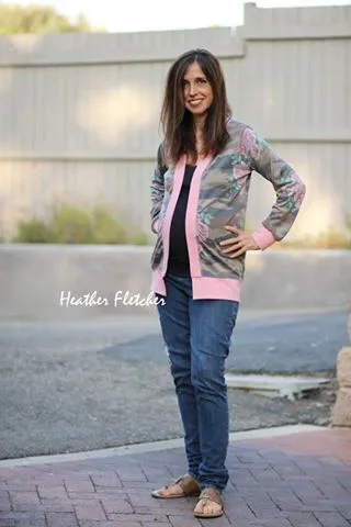 Adult Chapman Cardigan Pattern Curvy Fit