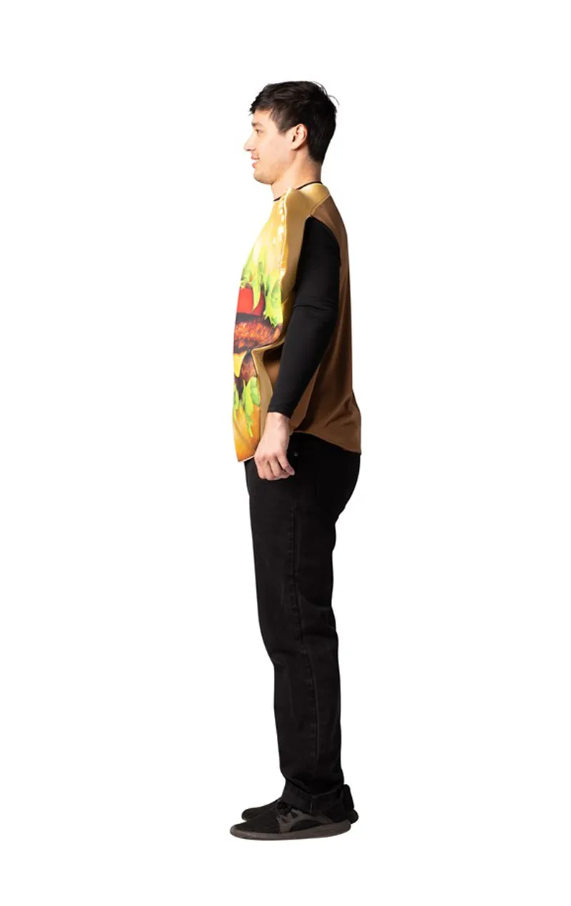 Adult Double Cheeseburger Costume