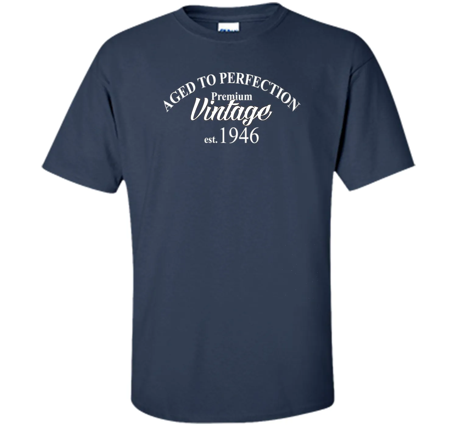 Aged to Perfection 1946 70th Birthday Funny T-Shirt Born in