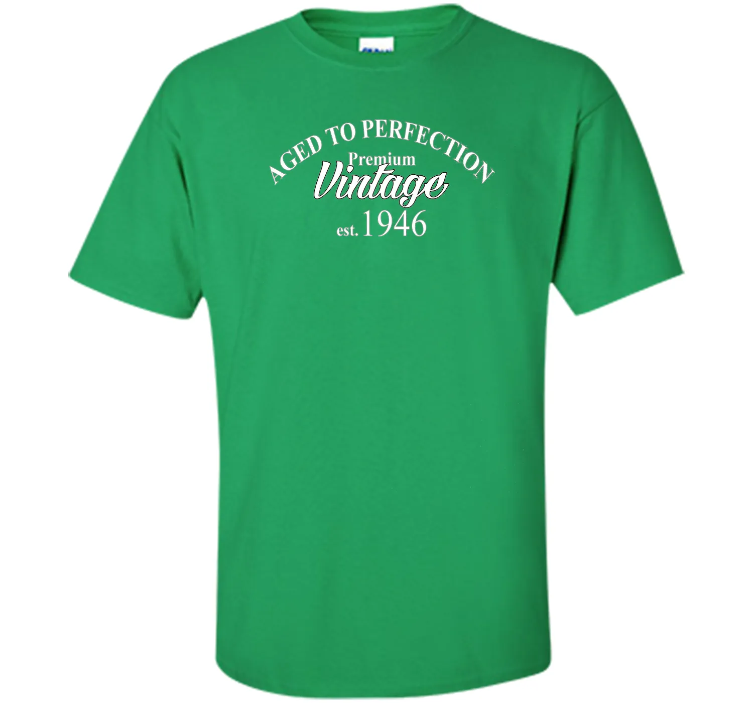 Aged to Perfection 1946 70th Birthday Funny T-Shirt Born in