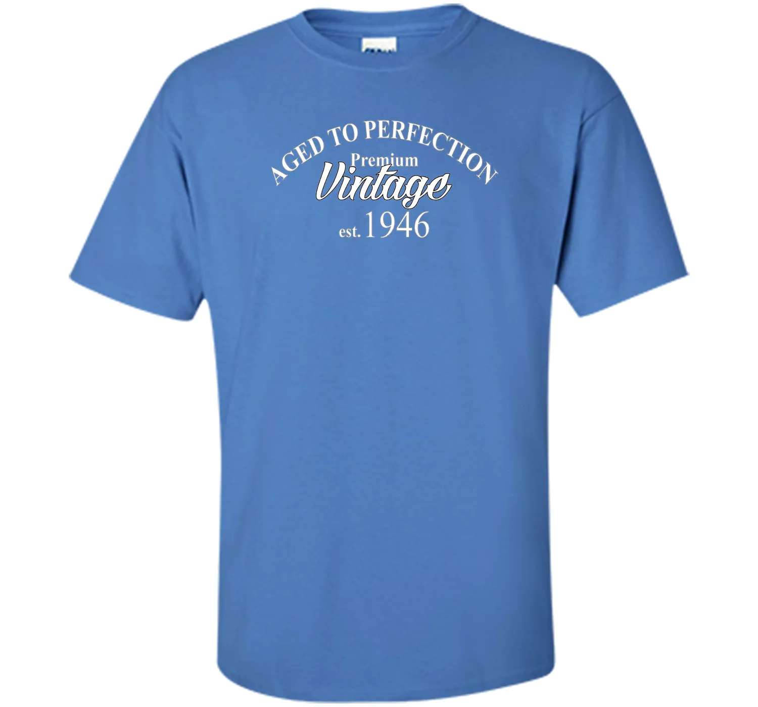 Aged to Perfection 1946 70th Birthday Funny T-Shirt Born in