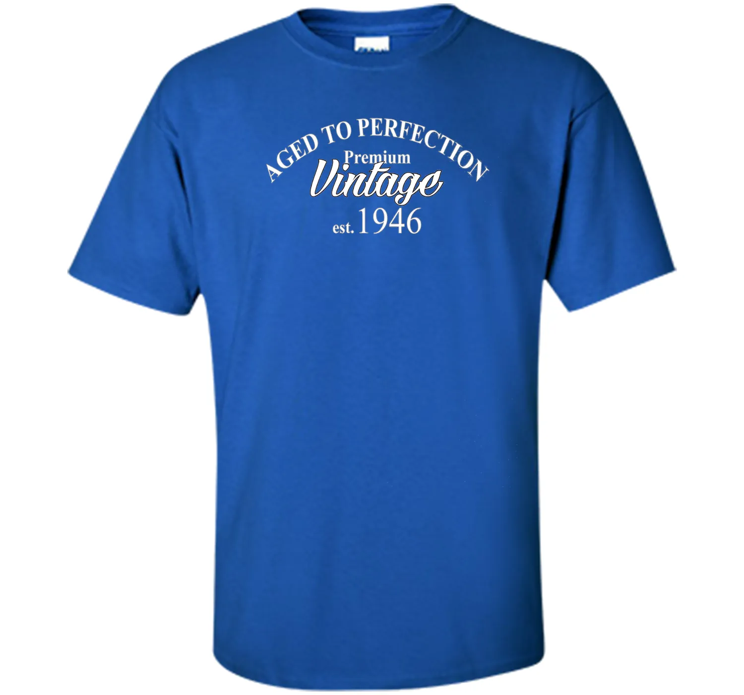 Aged to Perfection 1946 70th Birthday Funny T-Shirt Born in