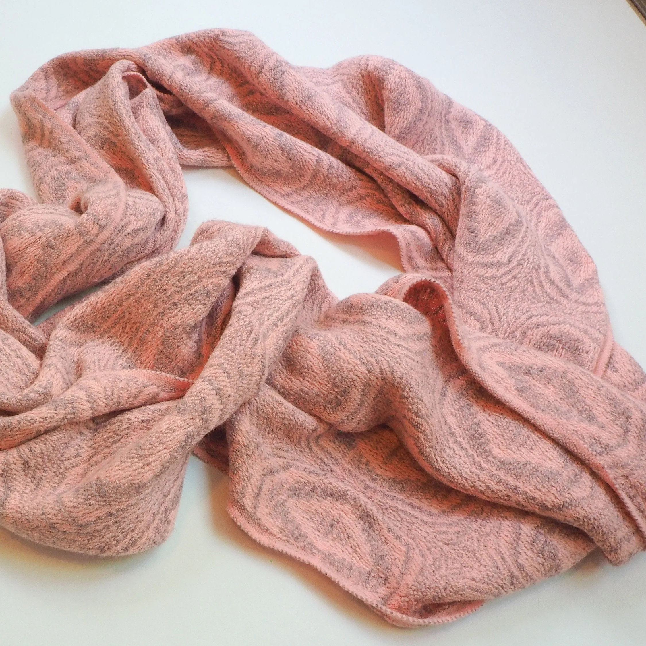 Alpaca Wool Infinity Fall Scarf, Warm & Lightweight