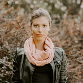 Alpaca Wool Infinity Fall Scarf, Warm & Lightweight