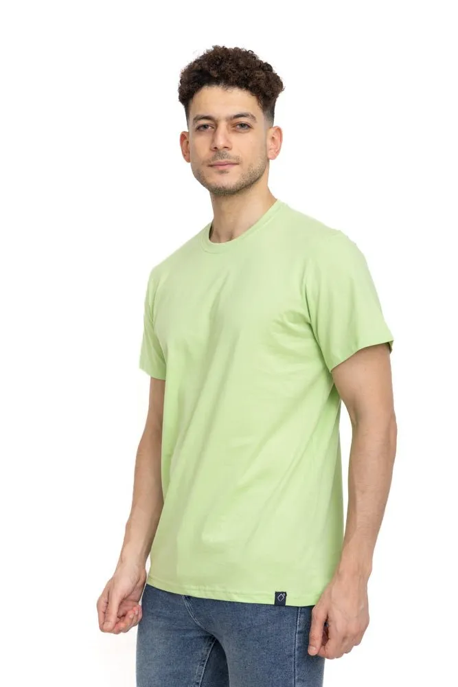 Apple Green Regular Round T-shirt