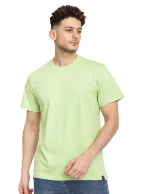 Apple Green Regular Round T-shirt