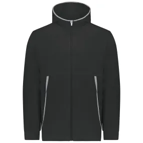 Augusta Sportswear Men's Black Chill Fleece 2.0 Full Zip Hoodie