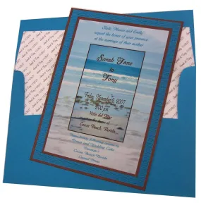 Beach Wedding Invite
