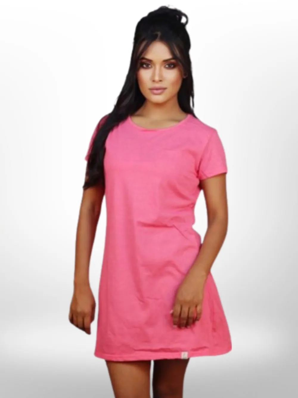 Beautiful Colorful Solid  Long T-Shirt For Women's