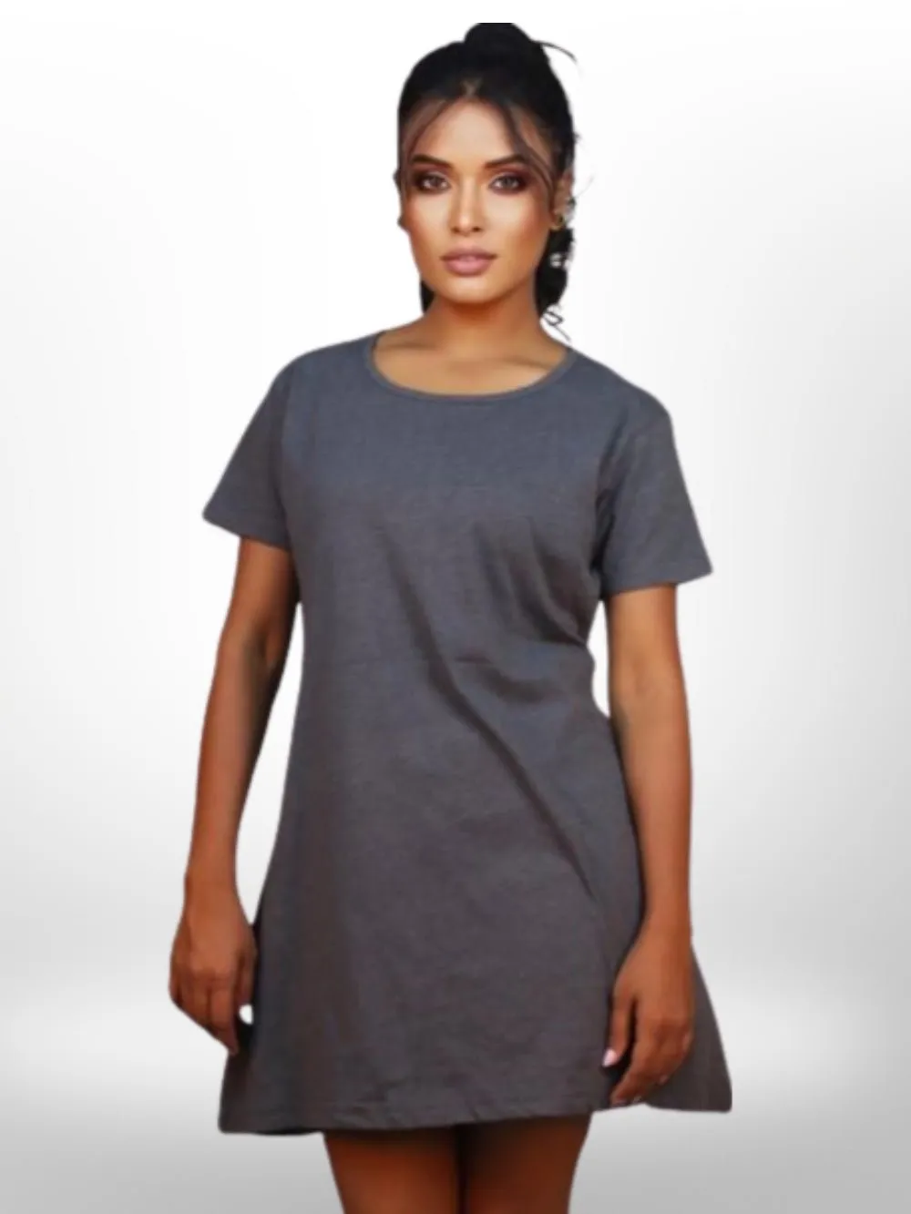 Beautiful Colorful Solid  Long T-Shirt For Women's