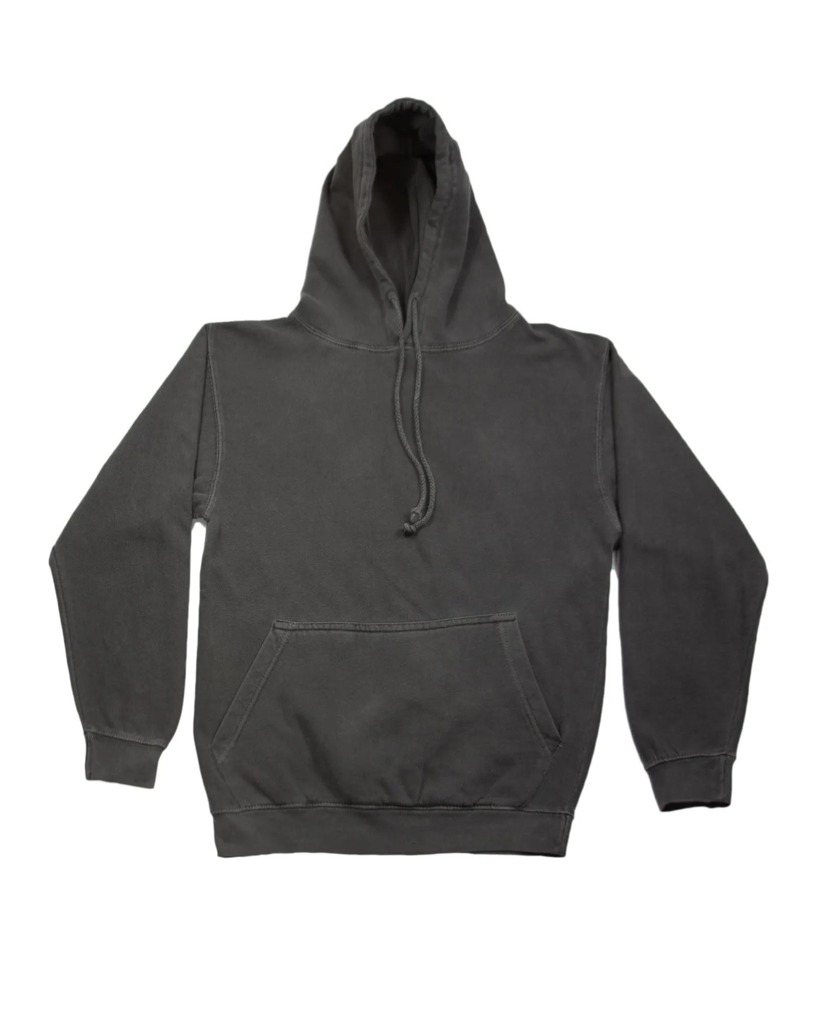Black Pigment Dye Hoodie