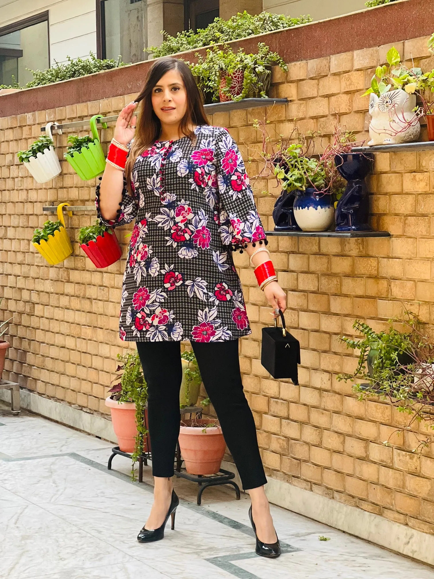 Black Rose Tunic