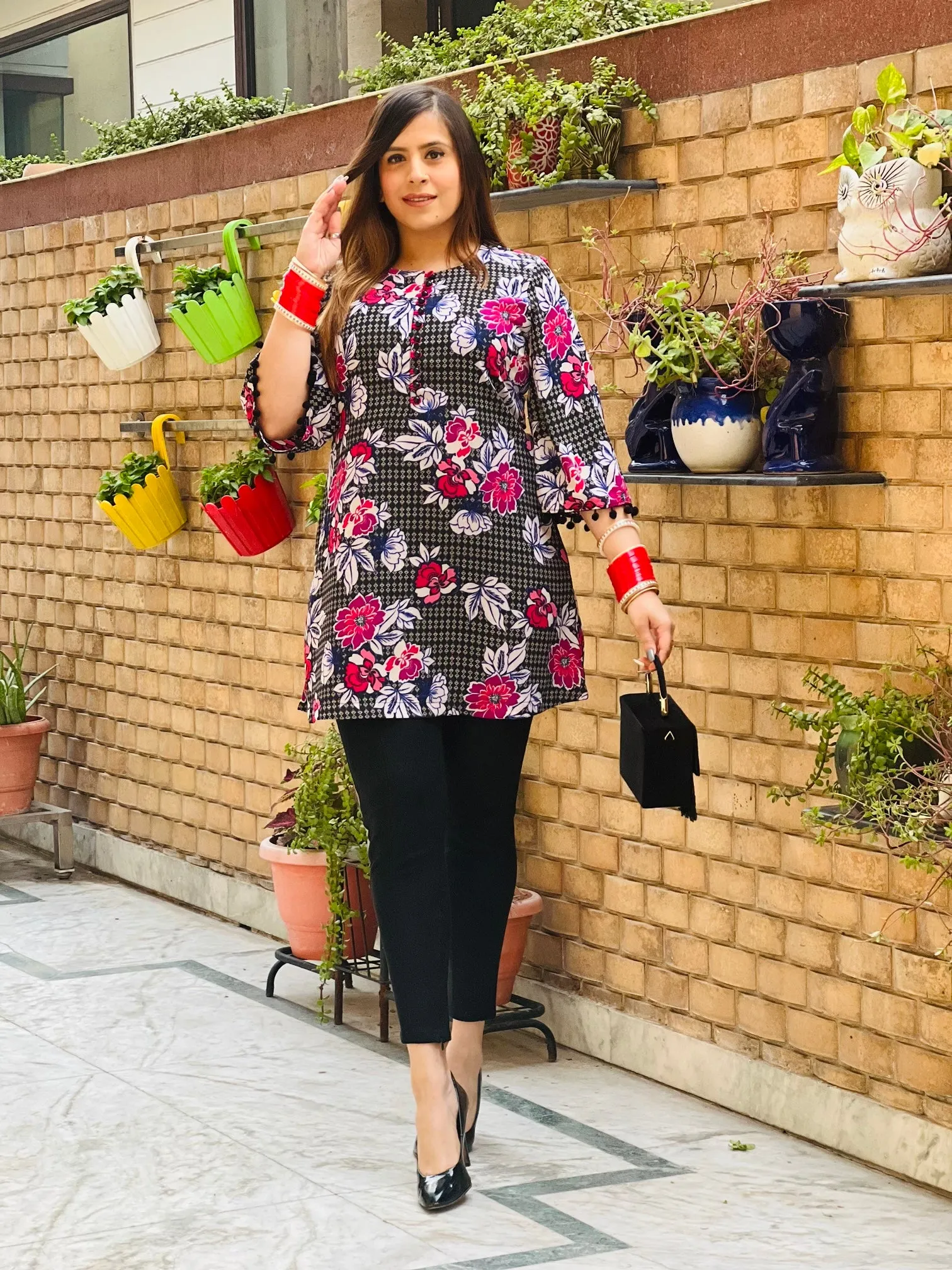 Black Rose Tunic