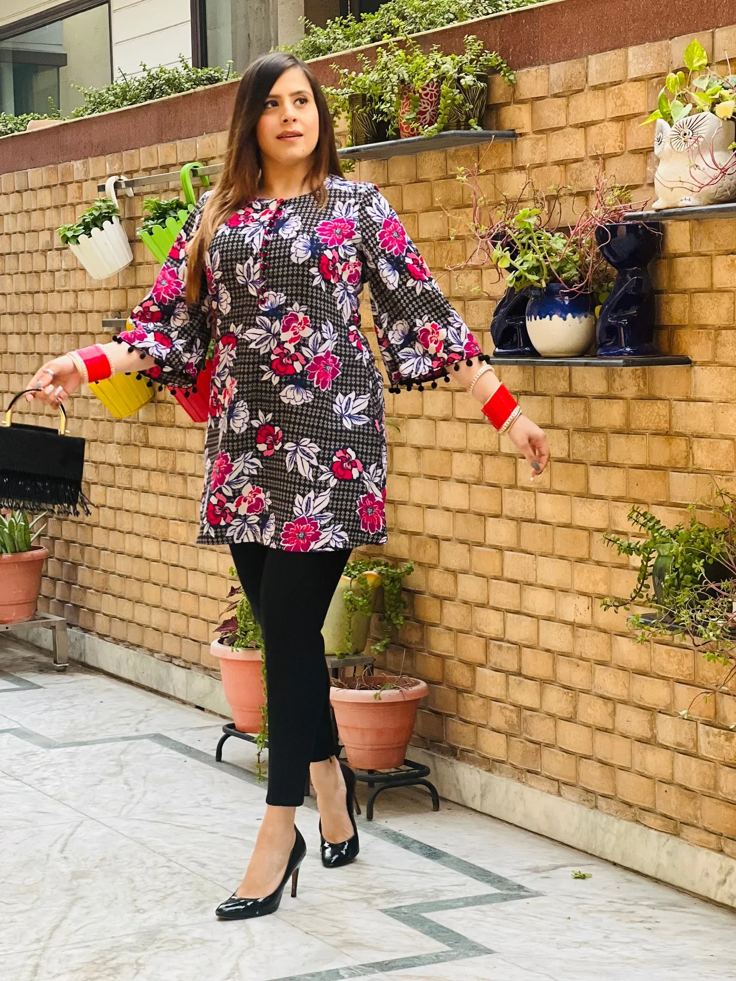 Black Rose Tunic