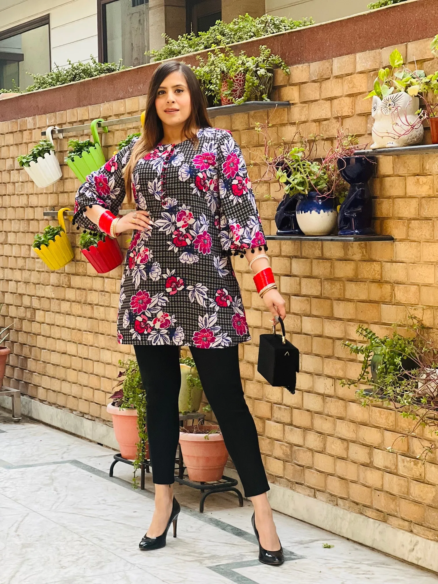 Black Rose Tunic
