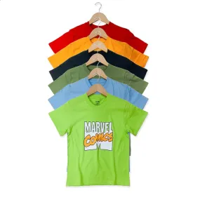 Boys Printed Short Sleeve Cotton T-shirt