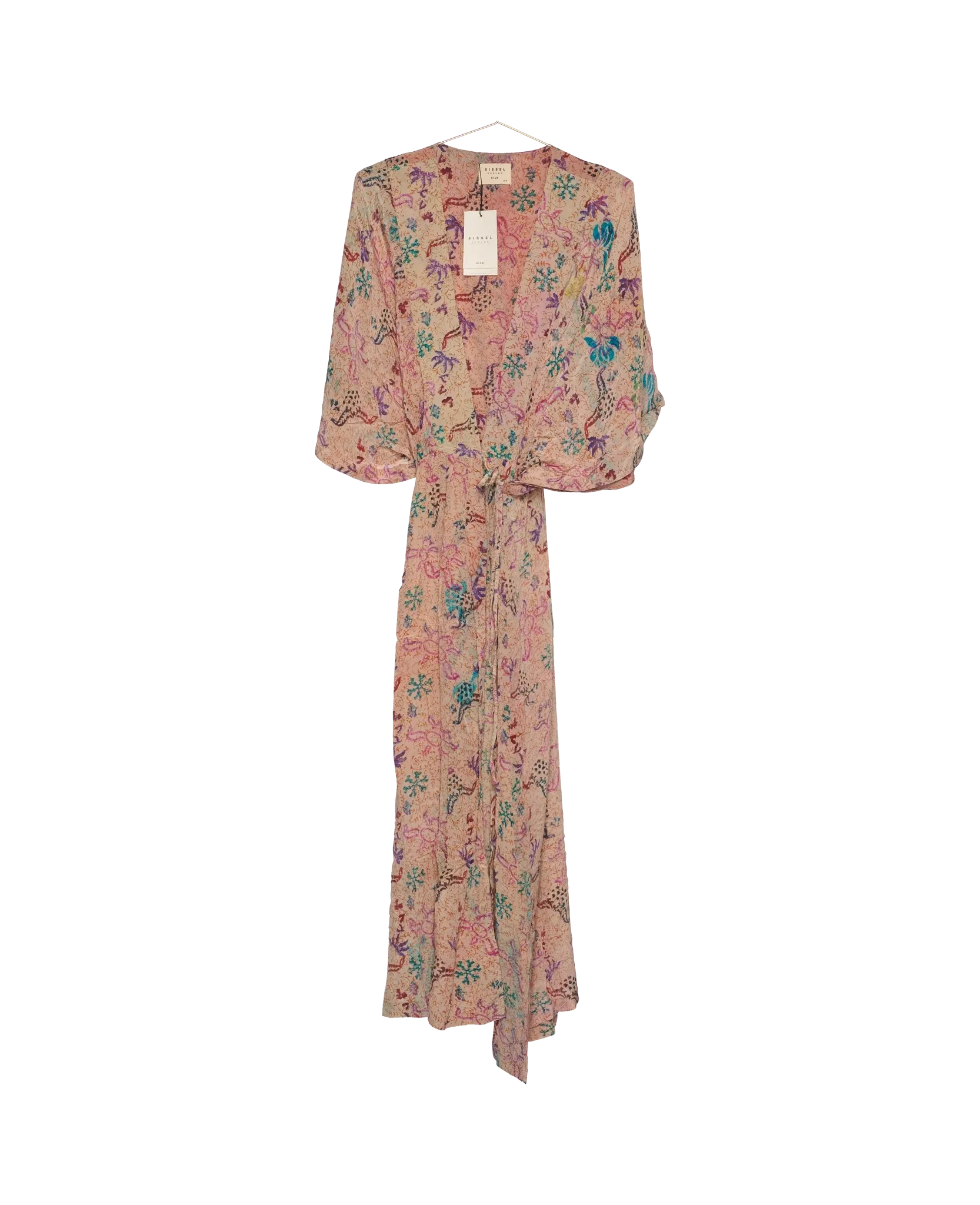 Brenda SILK Wrap Dress - No. 284