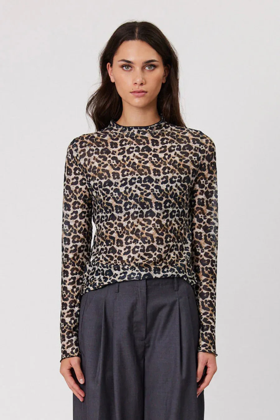 Brydie Top Leopard