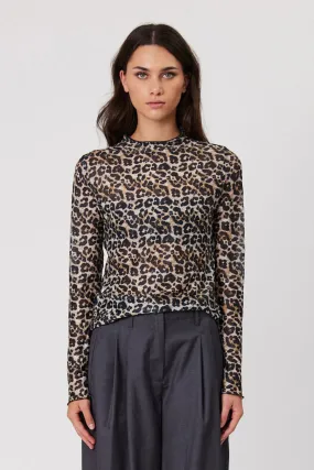 Brydie Top Leopard