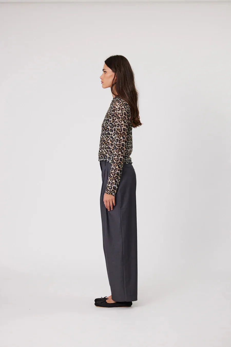 Brydie Top Leopard