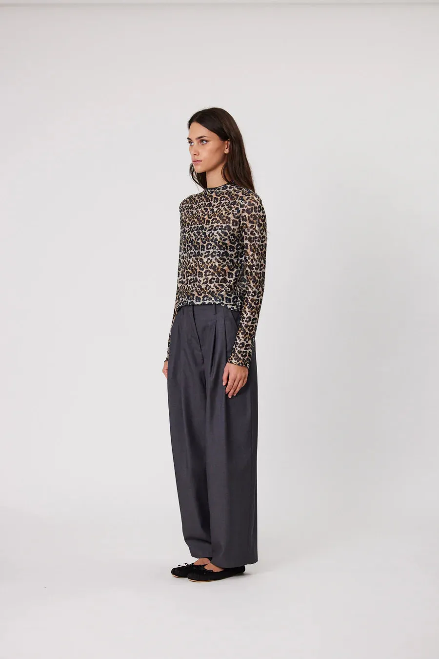 Brydie Top Leopard