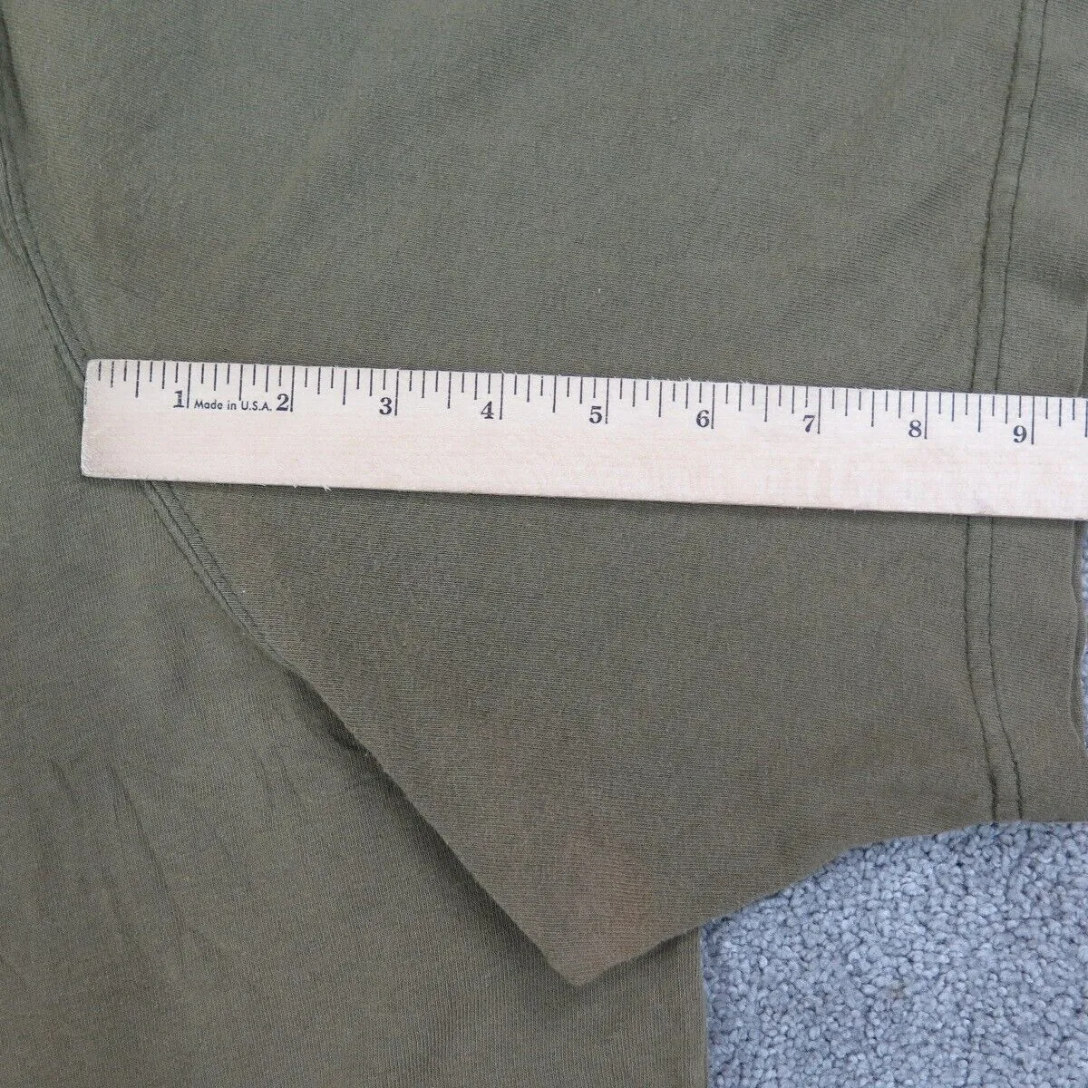 Carhartt Shirt Mens 3XL Green Crew Neck Tee Short Sleeve Original Fit Casual