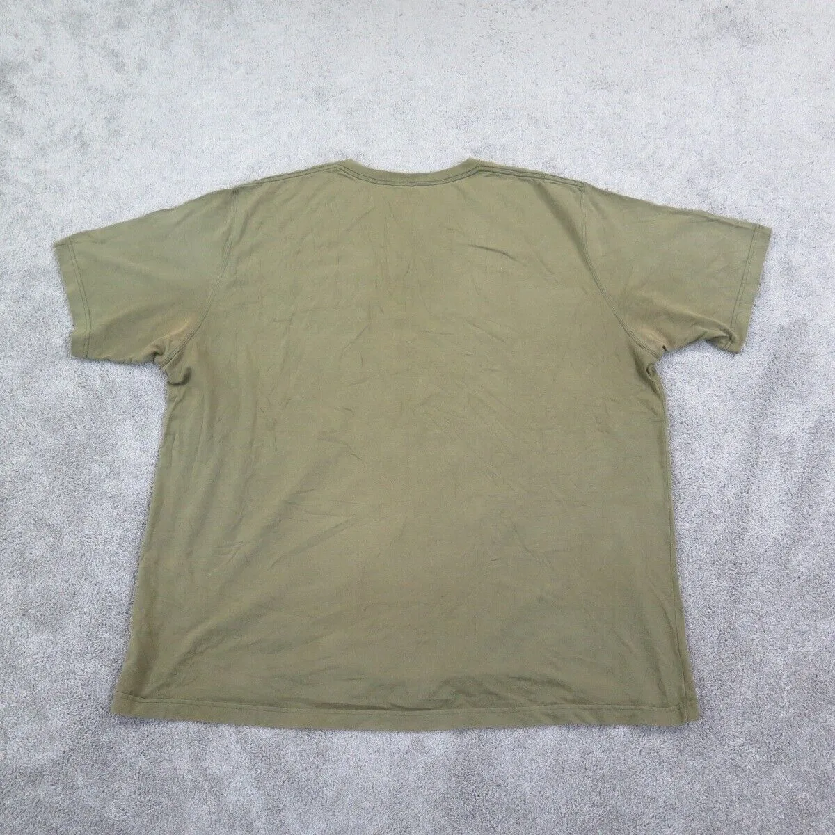 Carhartt Shirt Mens 3XL Green Crew Neck Tee Short Sleeve Original Fit Casual
