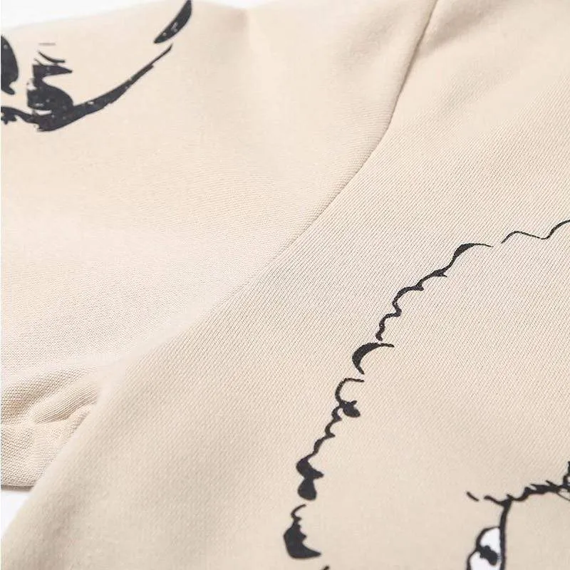 Casual O-neck Pullover Sweatshirt