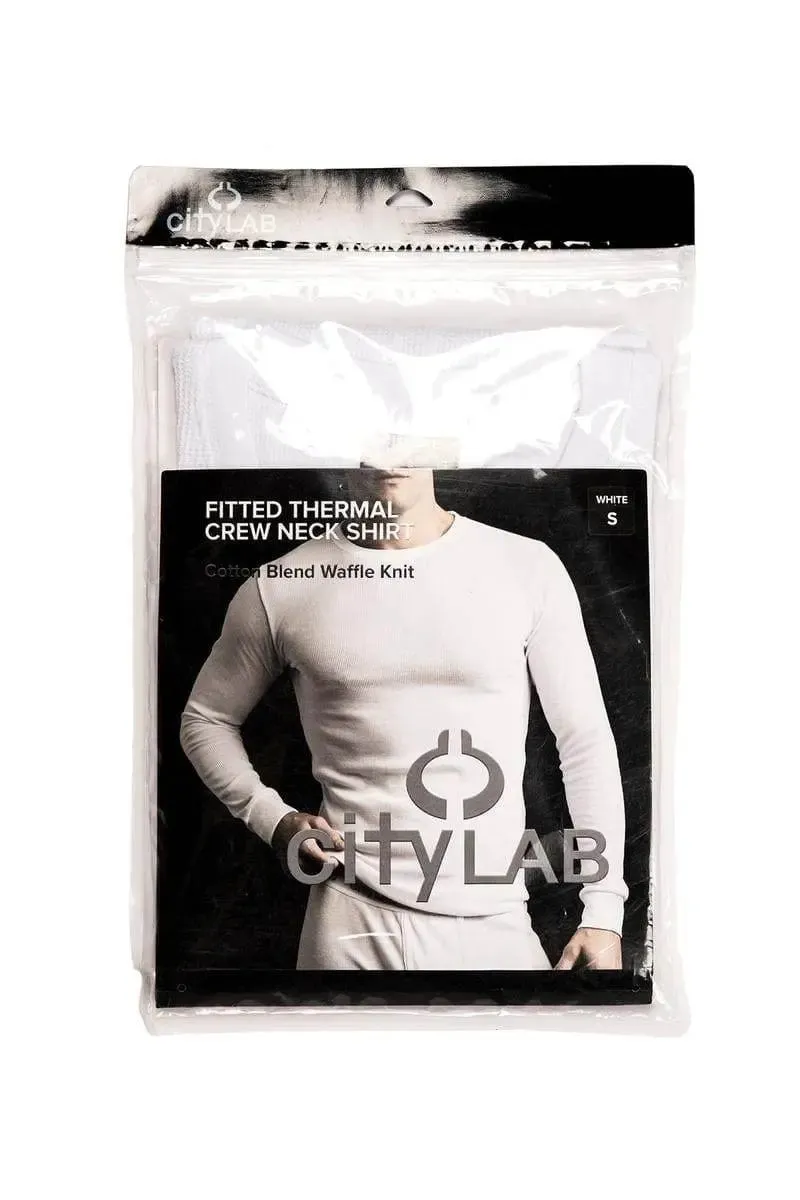 City Lab Fitted Thermal Shirt White