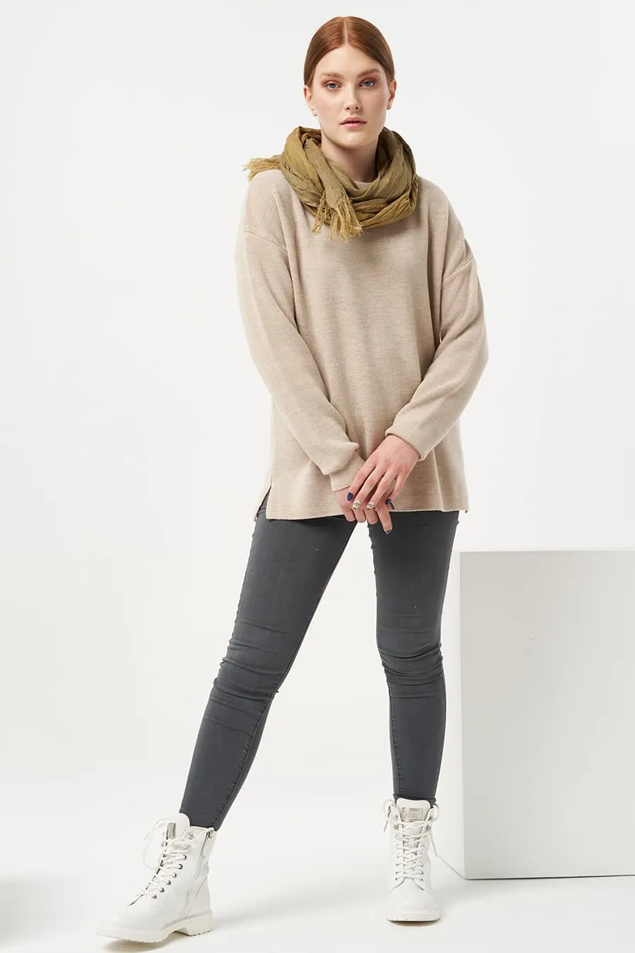 Comfy linen scarf