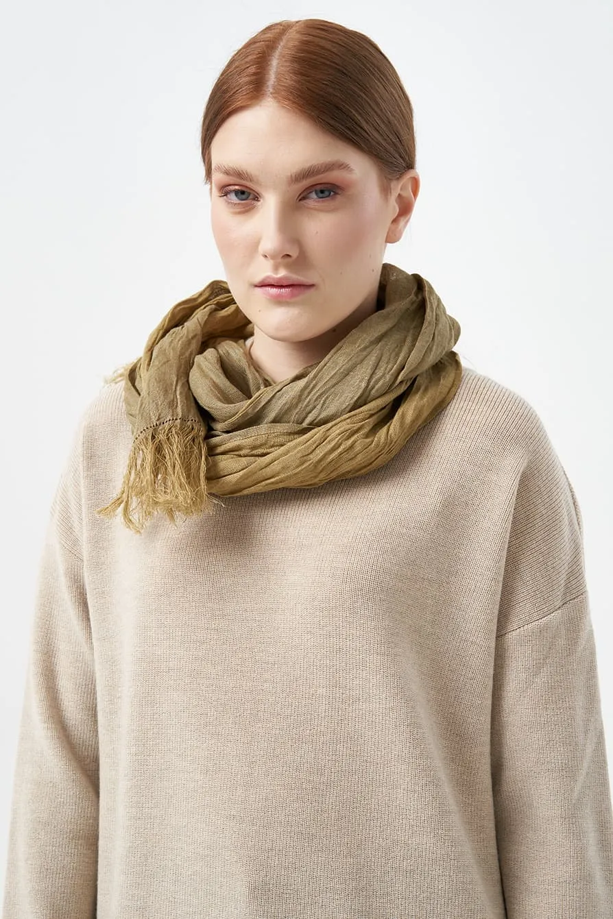 Comfy linen scarf
