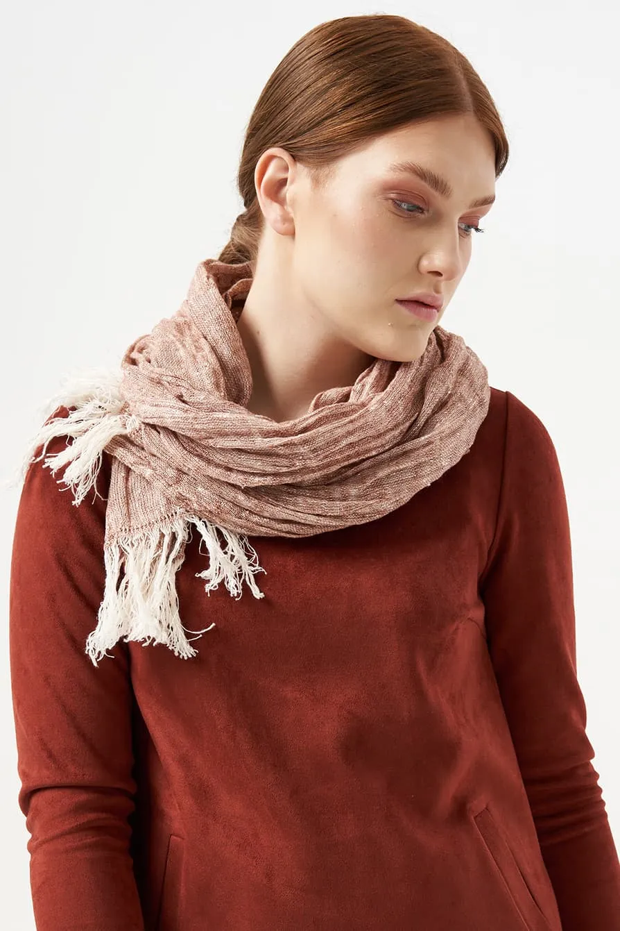 Comfy linen scarf