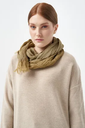 Comfy linen scarf