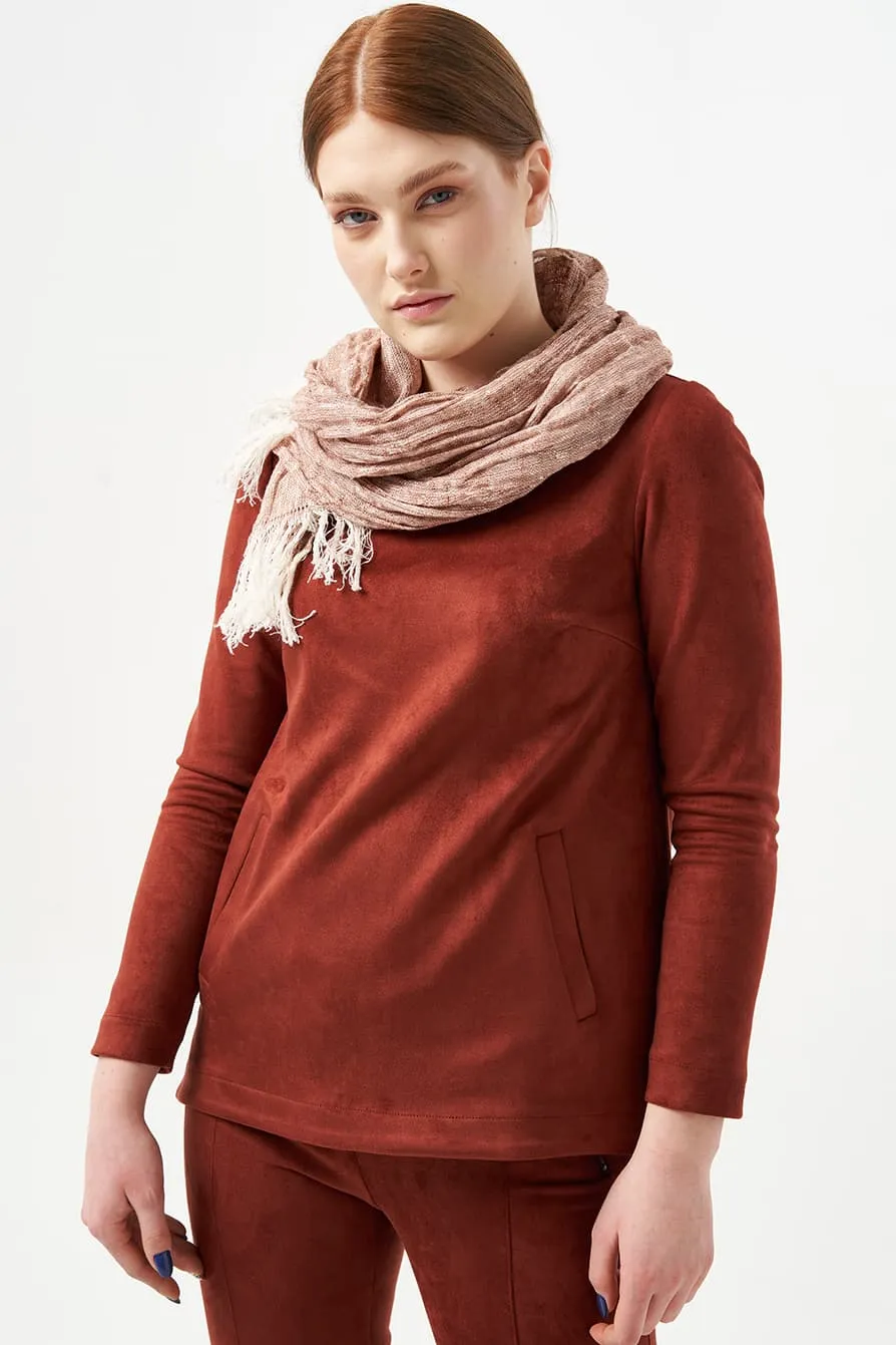 Comfy linen scarf