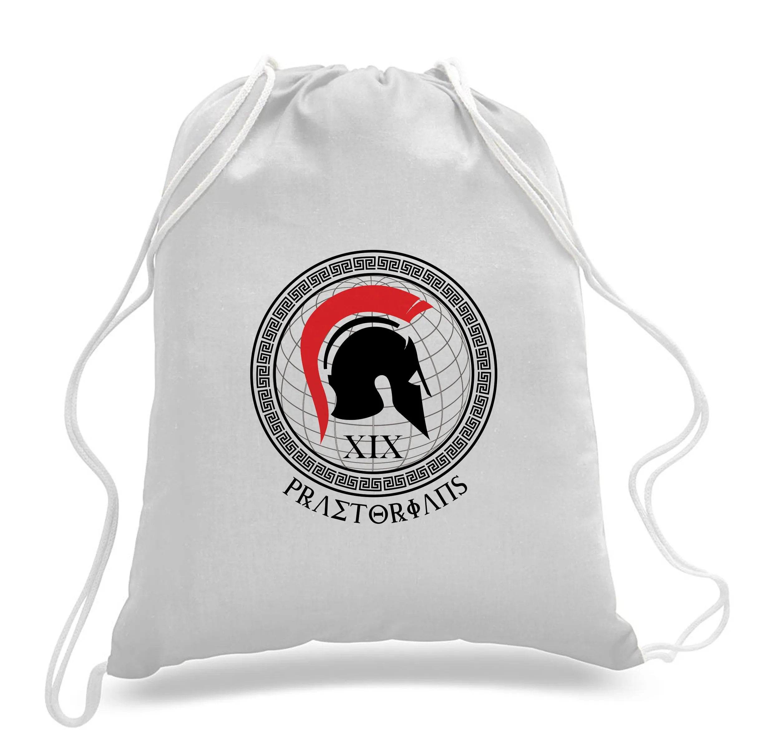 Cotton Canvas Draw String Bag- Comes in White and Black.