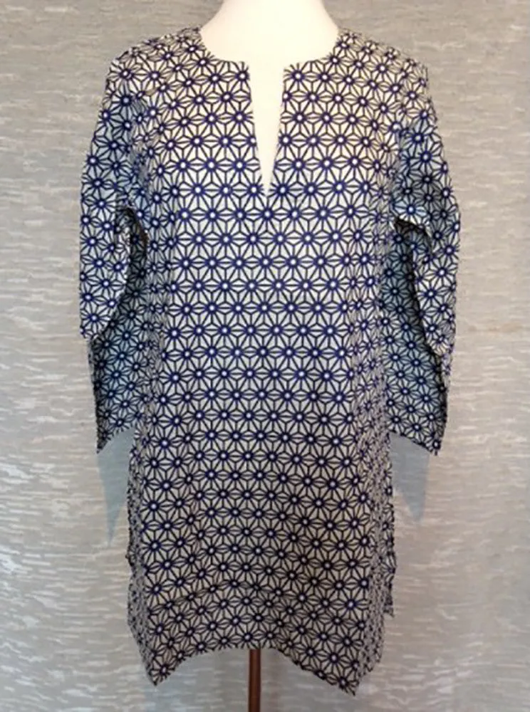 Cotton Tunic Top Nautical