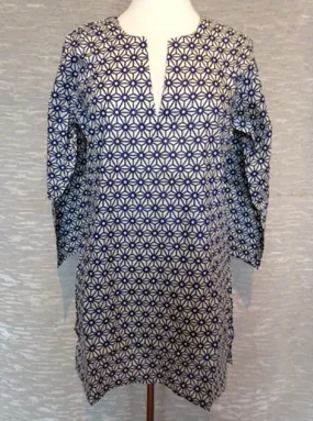 Cotton Tunic Top Nautical