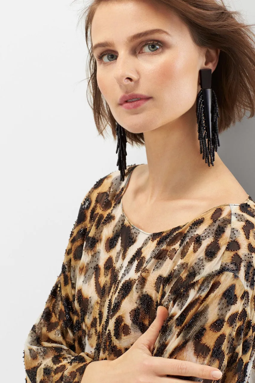 Couture Animal Burnout Tunic