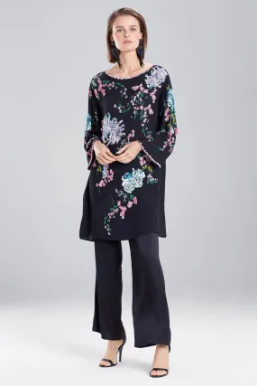 Couture Chrystanthemum Beaded Top
