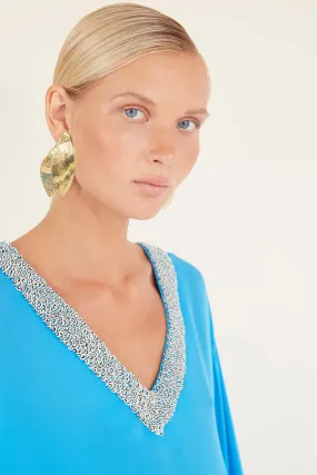 Couture Trim Beaded Top
