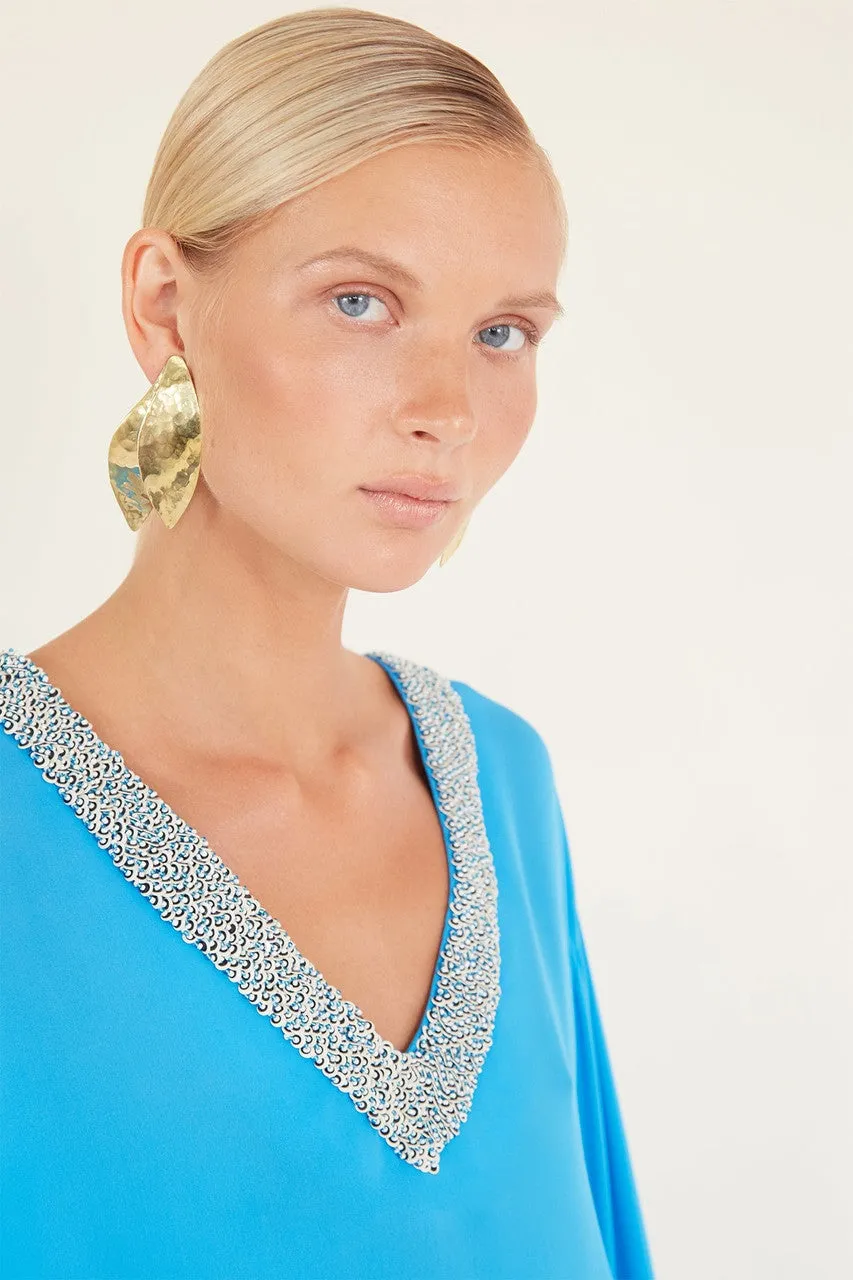 Couture Trim Beaded Top