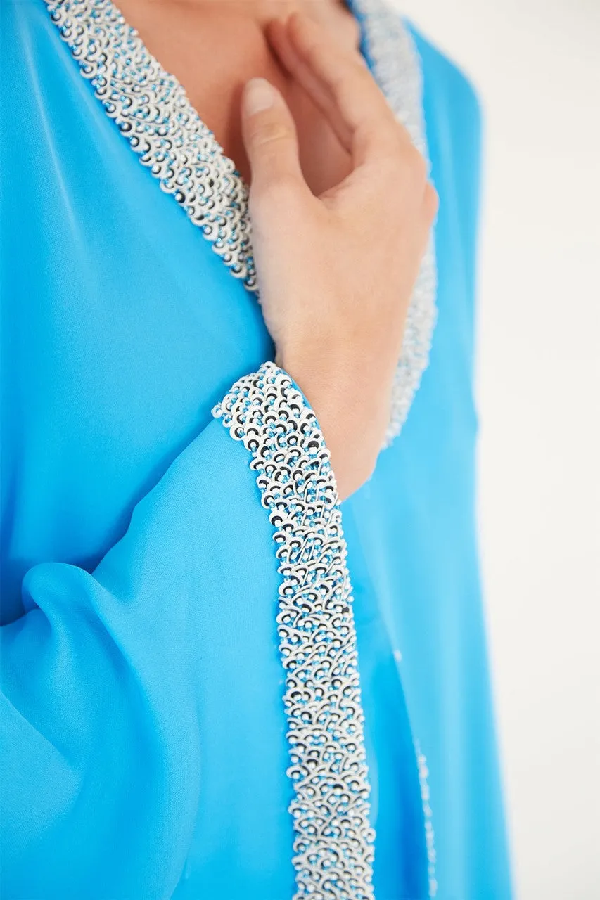 Couture Trim Beaded Top